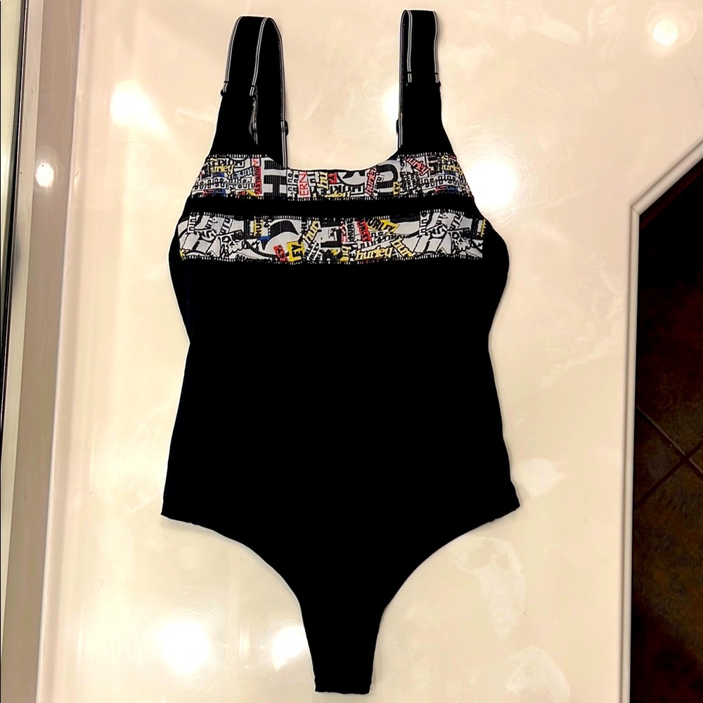 Hurley Black Graphic One Piece